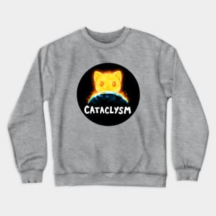 Cute Funny Cat Kitten Sarcastic Humor Quote animal Lover Artwork Crewneck Sweatshirt